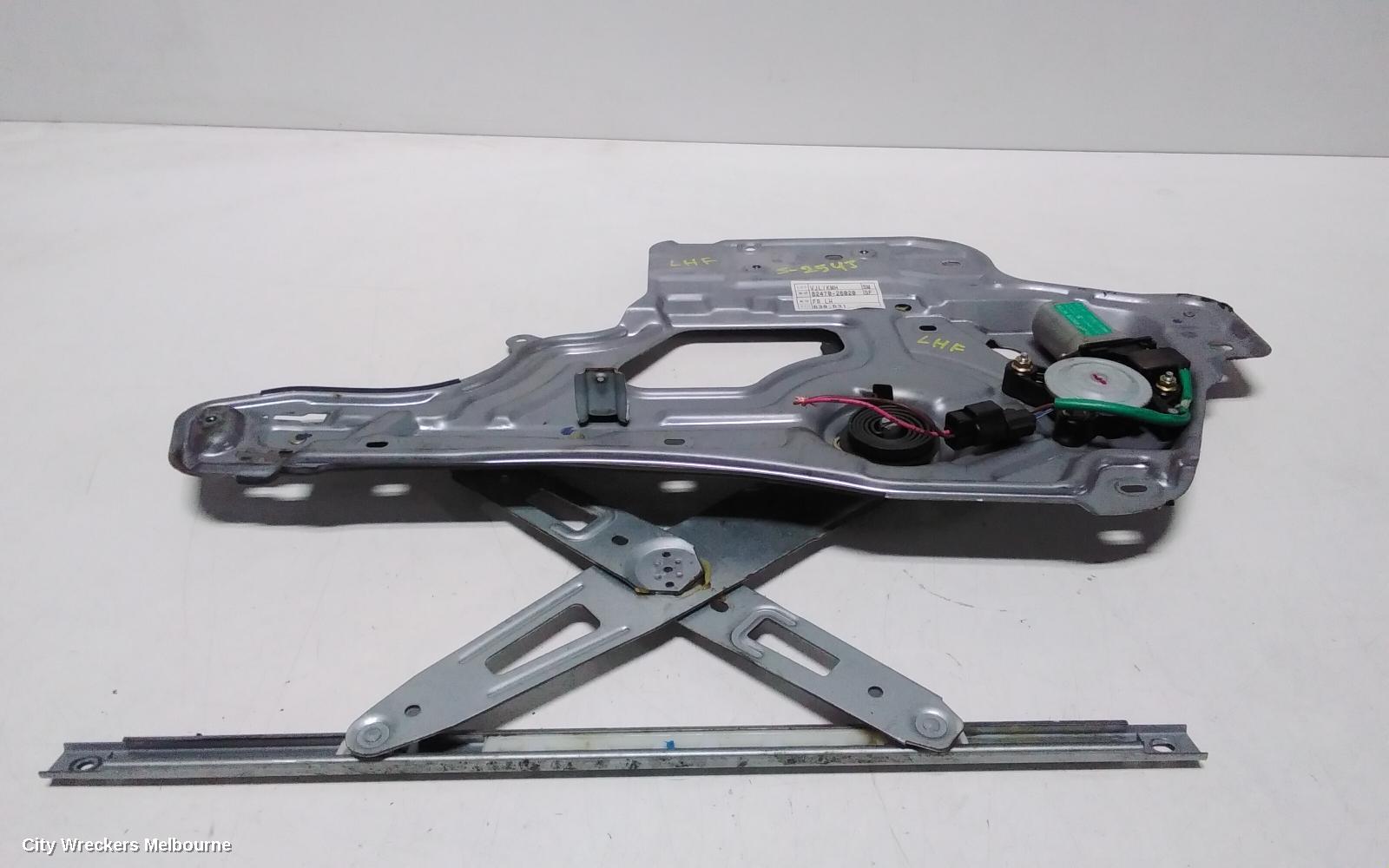 HYUNDAI SANTA FE LEFT FRONT WINDOW REG/MOTOR, SM, POWER, 11/2000 - 11/2005
