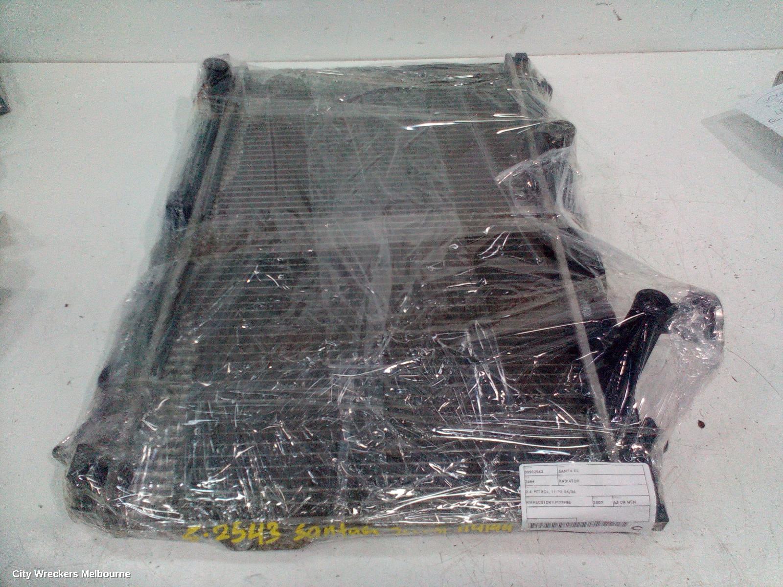 HYUNDAI SANTA FE RADIATOR, 2.4, PETROL, 11/2000 - 04/2006