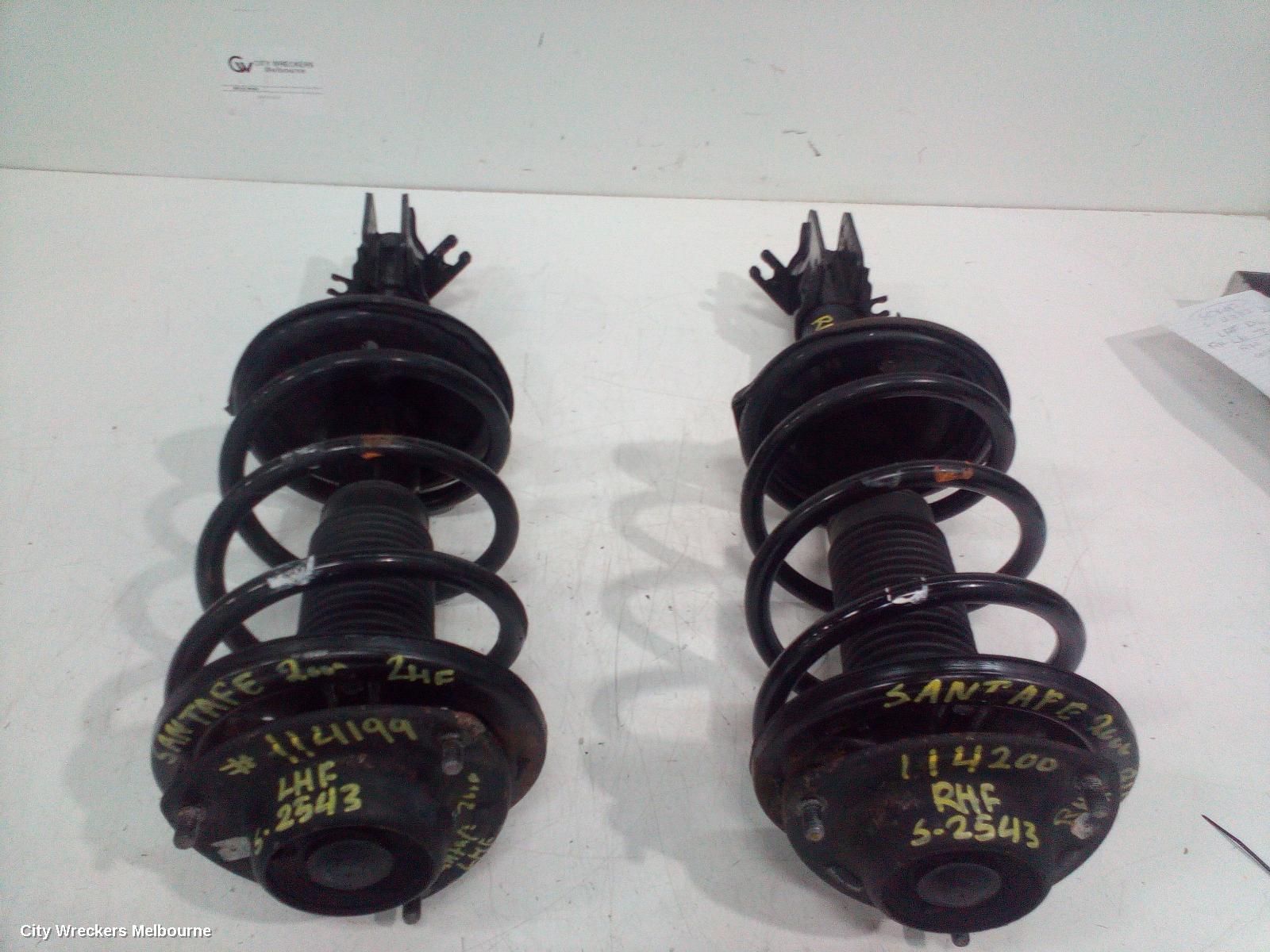 HYUNDAI SANTA FE LEFT FRONT STRUT, SM WAGON 11/2000 - 11/2005