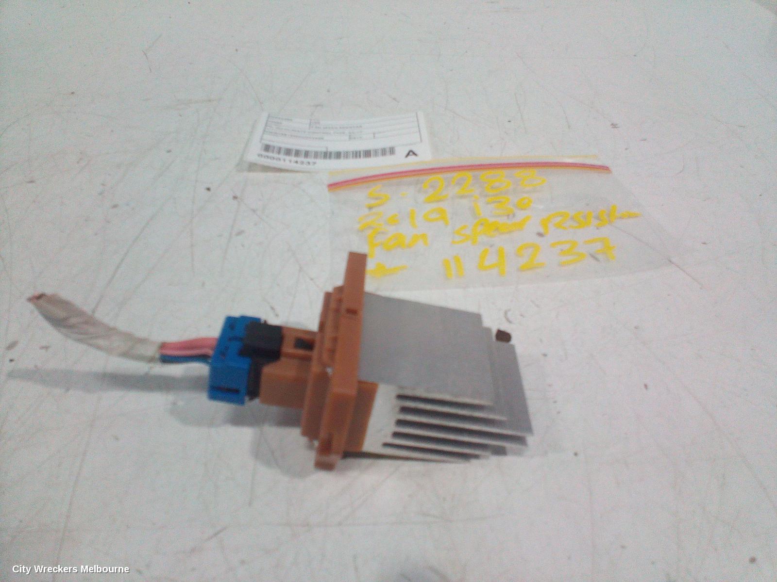 HYUNDAI I30 FAN SPEED RESISTOR, PD, W/ CLIMATE CONTROL TYPE, 03/2017 ONWARDS