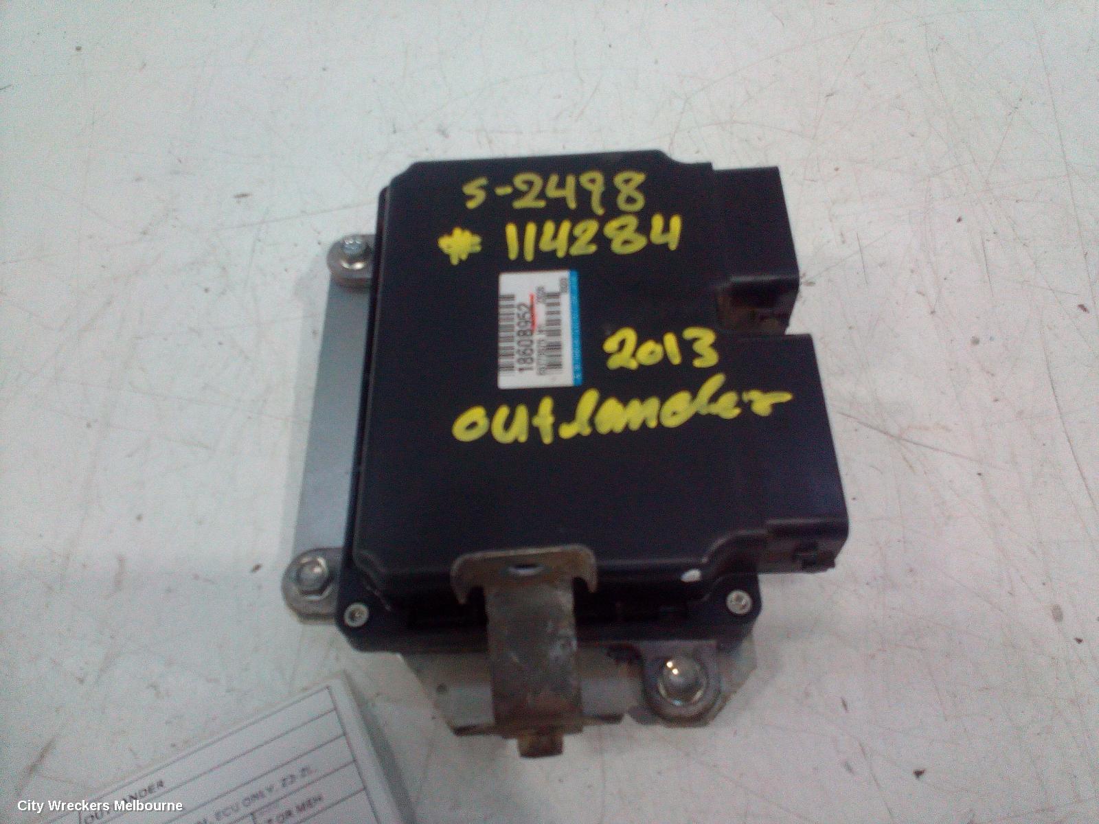 MITSUBISHI OUTLANDER ECU, ENGINE ECU, 2.0, PETROL, AUTO T/M, ECU ONLY, ZJ-ZL, 10/2012 - 07/2021