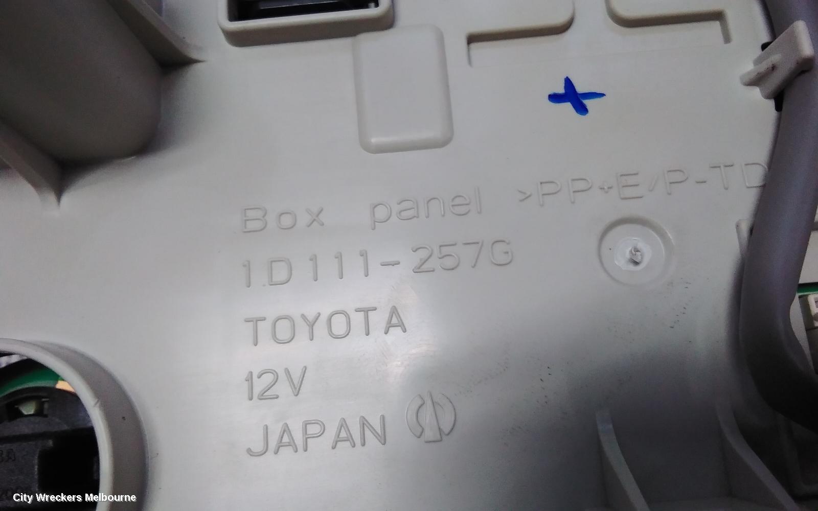 TOYOTA COROLLA COURTESY LIGHT, E210, FRONT, 07/2018 ONWARDS