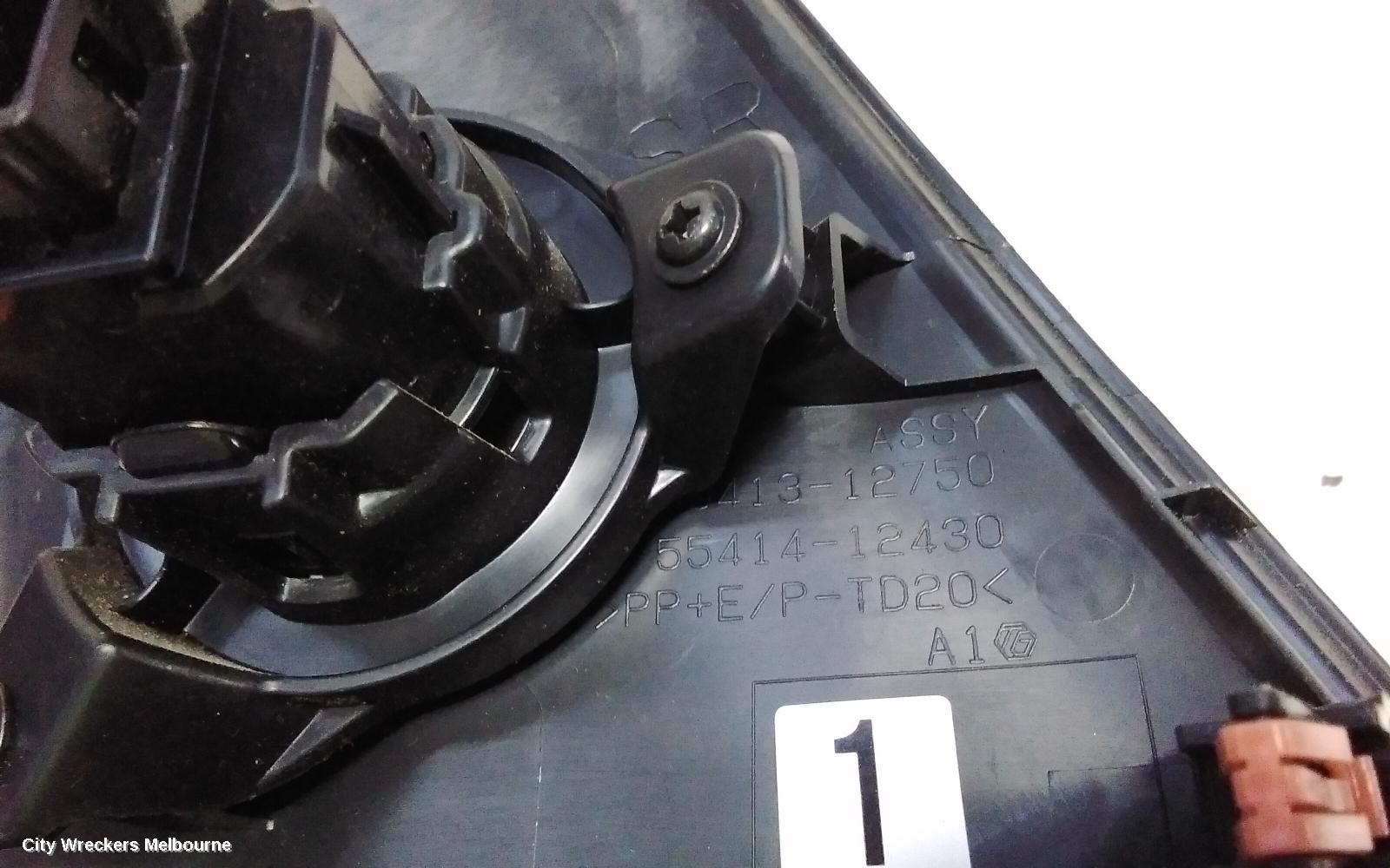 TOYOTA COROLLA, ENGINE STAR STOP SWITCH , ZWE211R, 07/2018 ONWARDS