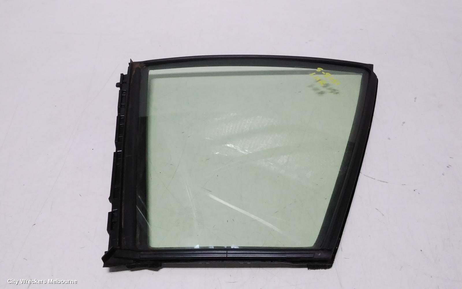 TOYOTA COROLLA LEFT REAR 1/4 DOOR GLASS, E210, SEDAN, 11/2019 ONWARDS