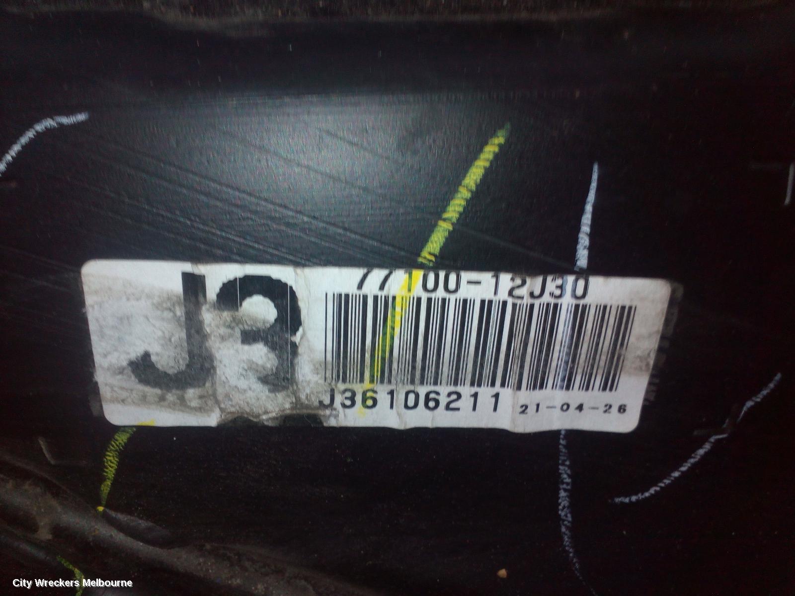 TOYOTA COROLLA FUEL TANK, ZWE211R, PETROL, HYBRID, 07/2018 ONWARDS