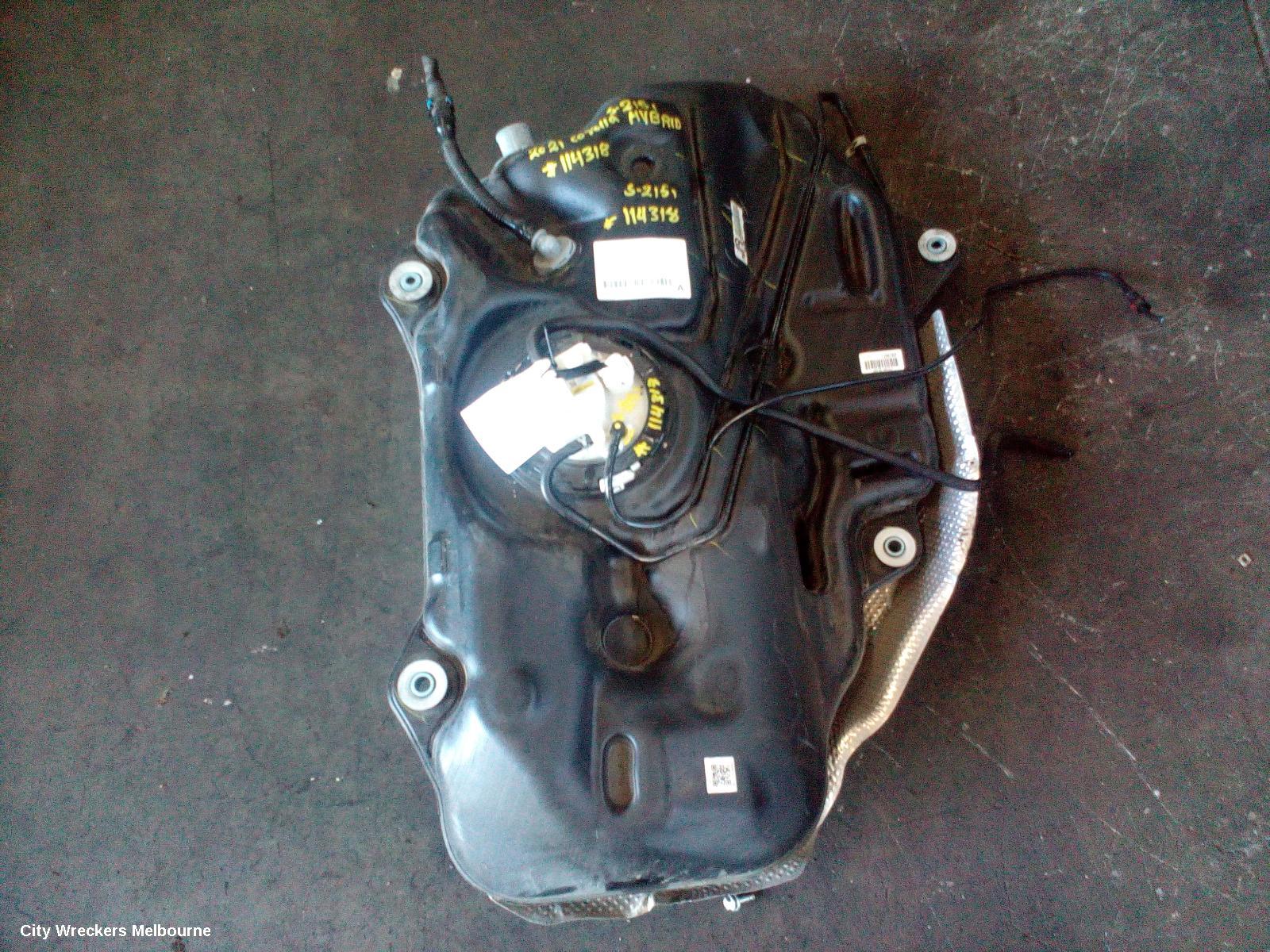 TOYOTA COROLLA FUEL TANK, ZWE211R, PETROL, HYBRID, 07/2018 ONWARDS