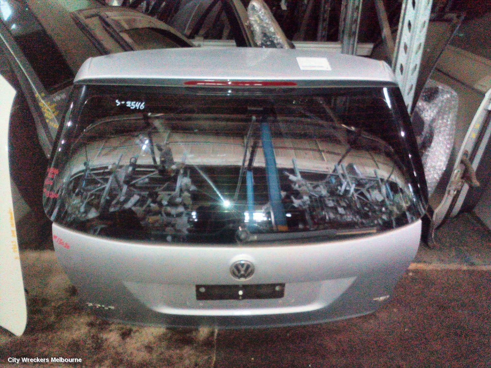 VOLKSWAGEN GOLF BOOTLID/TAILGATE, TAILGATE, GEN 6, WAGON, 09/2009 - 01/2013
