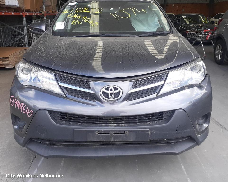 TOYOTA RAV4 FRONT BUMPER, BUMPER BAR, XA40, GX/GXL, NON H/LAMP WASHER TYPE, 12/2012 - 09/2015