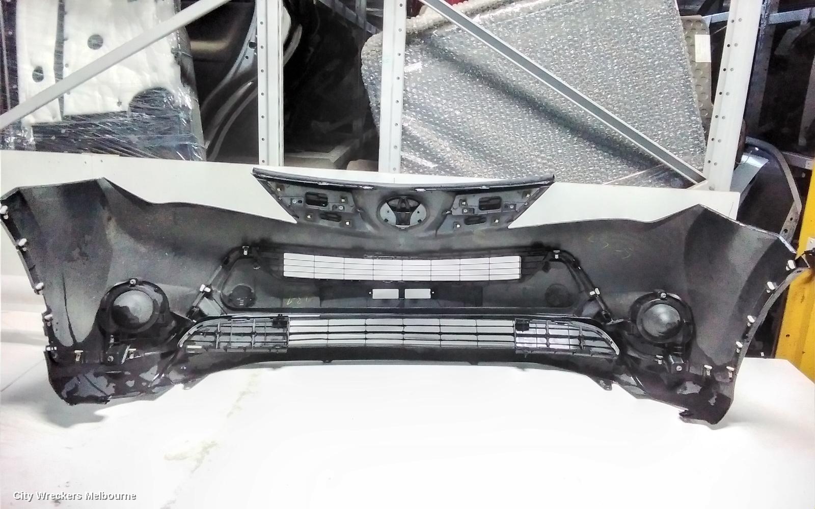 TOYOTA RAV4 FRONT BUMPER, BUMPER BAR, XA40, GX/GXL, NON H/LAMP WASHER TYPE, 12/2012 - 09/2015