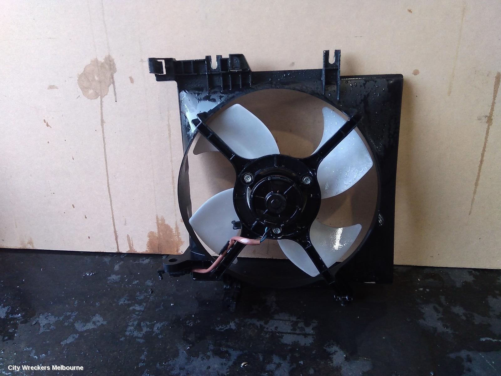 SUBARU FORESTER FAN, RADIATOR FAN (LH - PASSENGER SIDE), 2.5, EJ25, 2 WIRE PLUG TYPE (4 BLADES), 02/2008 - 12/2012