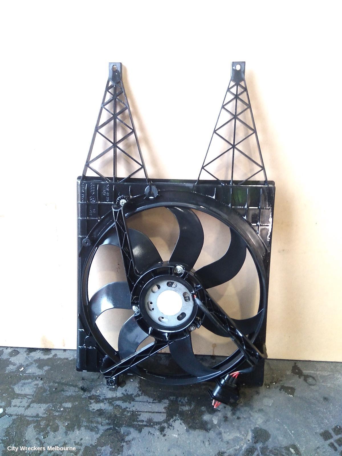 VOLKSWAGEN POLO FAN, DUAL FAN ASSY, 1.9, 9N, 11/2005 - 04/2010