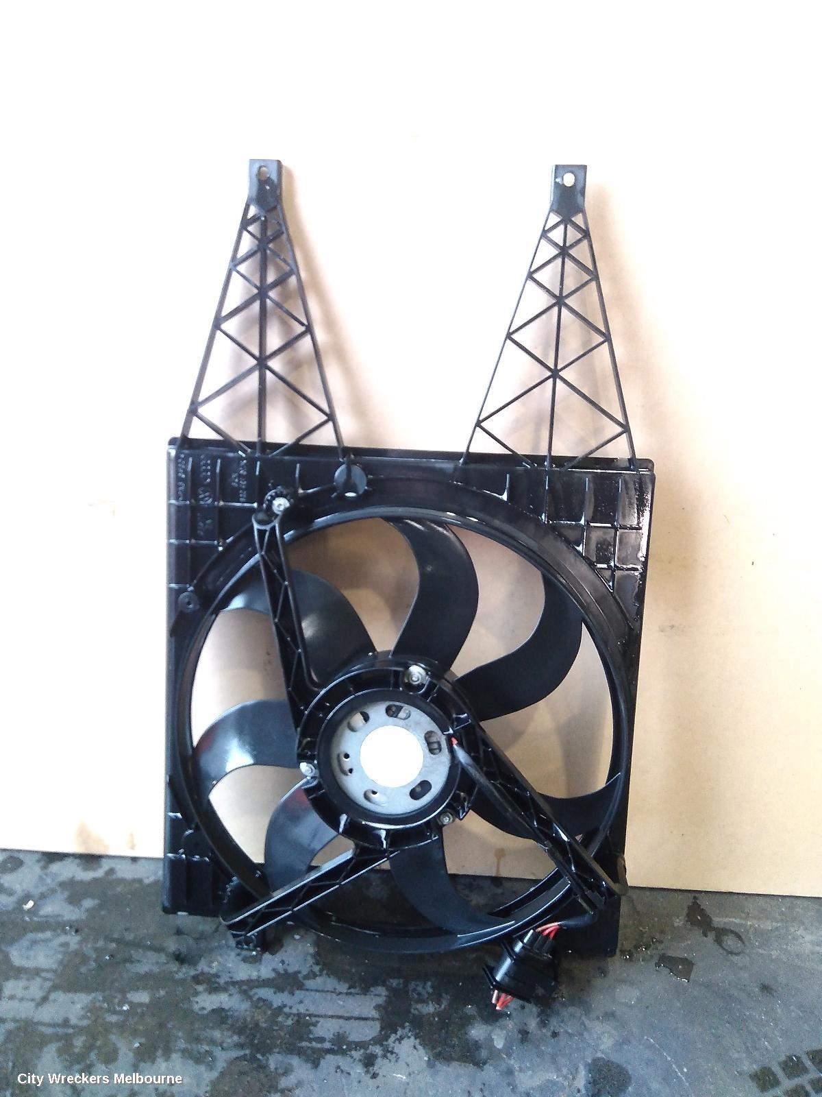 VOLKSWAGEN POLO FAN, DUAL FAN ASSY, 1.9, 9N, 11/2005 - 04/2010