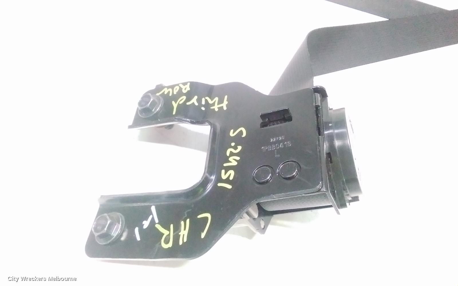 HYUNDAI STARIA SEATBELT/STALK, LH REAR 3RD ROW, SEAT BELT ONLY, US4, 04/2021 ONWARDS