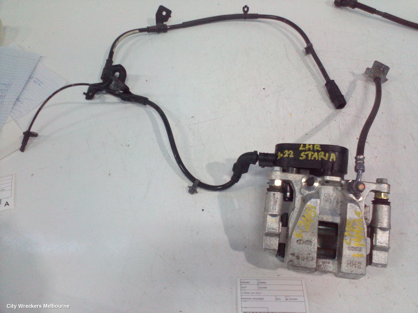 HYUNDAI STARIA CALIPER, LH REAR, US4, 04/2021 ONWARDS