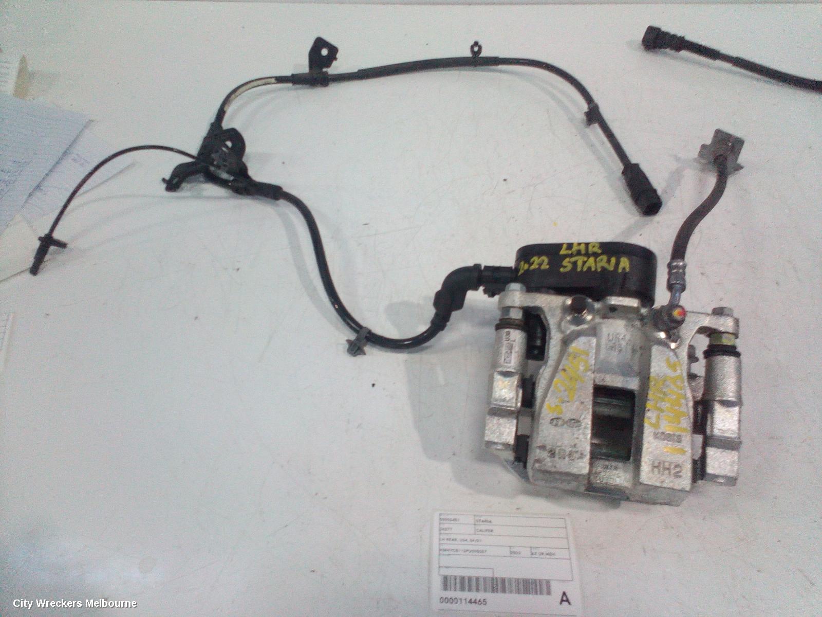 HYUNDAI STARIA CALIPER, LH REAR, US4, 04/2021 ONWARDS