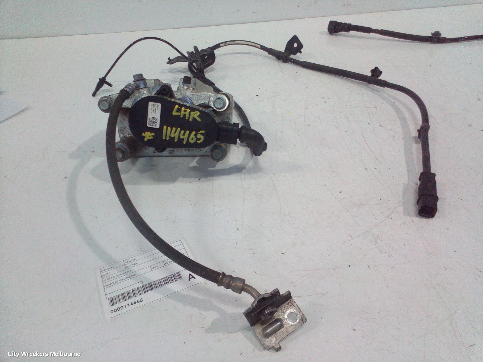 HYUNDAI STARIA CALIPER, LH REAR, US4, 04/2021 ONWARDS