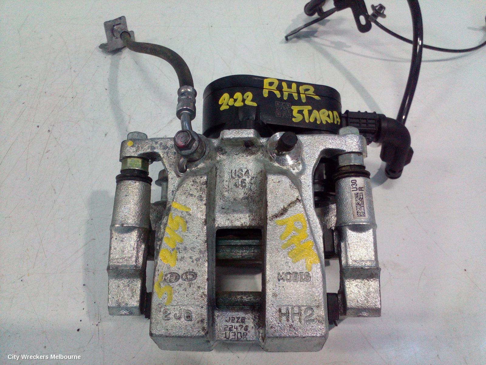 HYUNDAI STARIA CALIPER, RH REAR, US4, 04/2021 ONWARDS