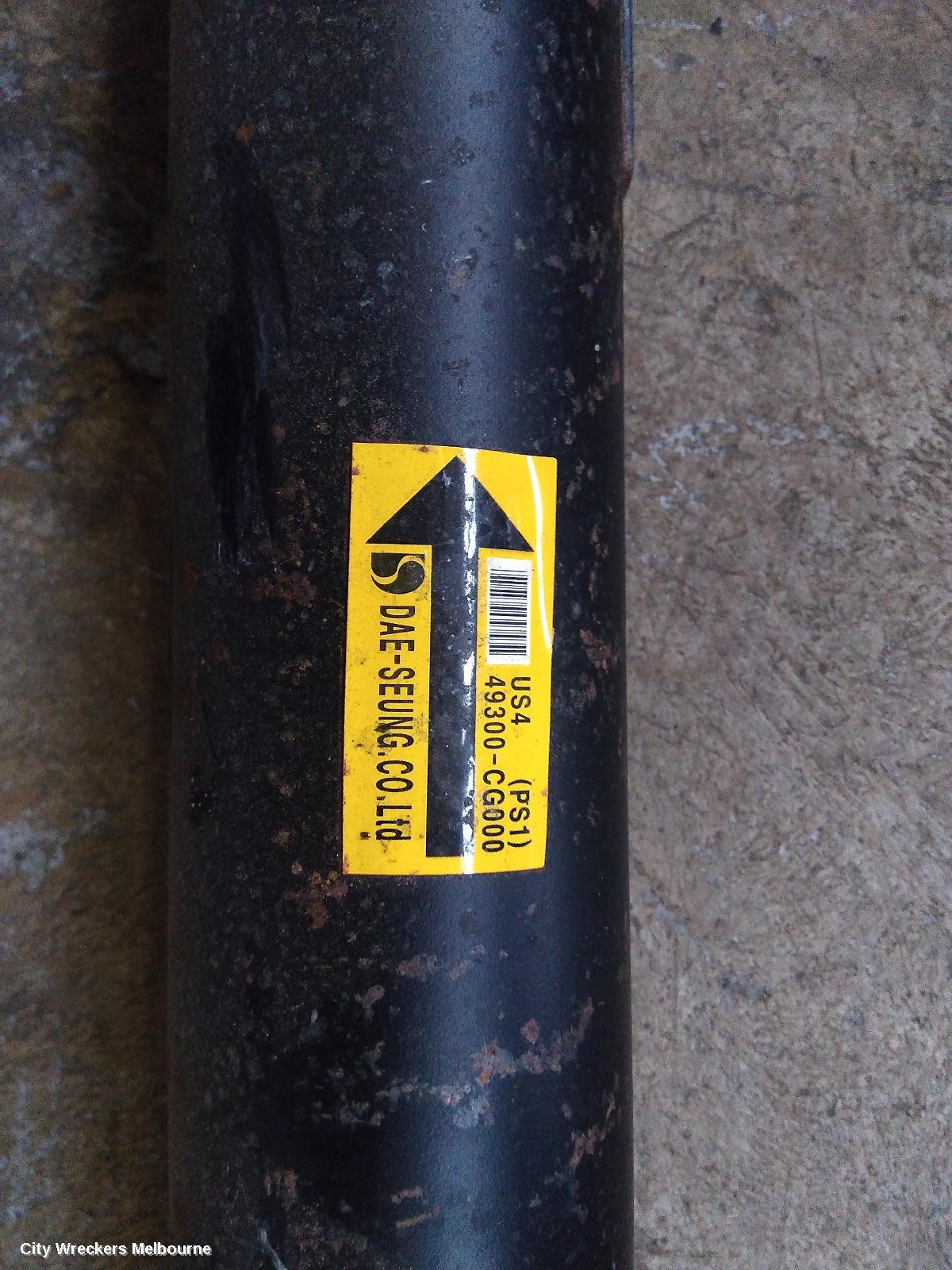 HYUNDAI STARIA REAR DRIVE SHAFT, US4, 04/2021 ONWARDS