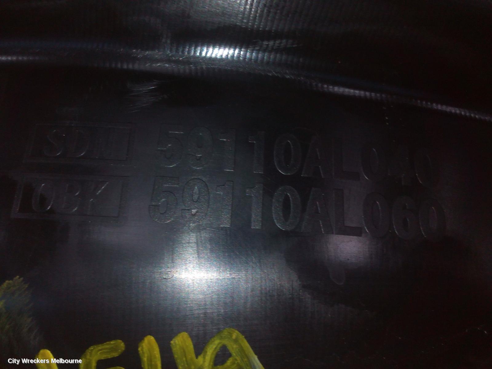 SUBARU OUTBACK RIGHT GUARD LINER, 6TH GEN, 08/2014 - 12/2020