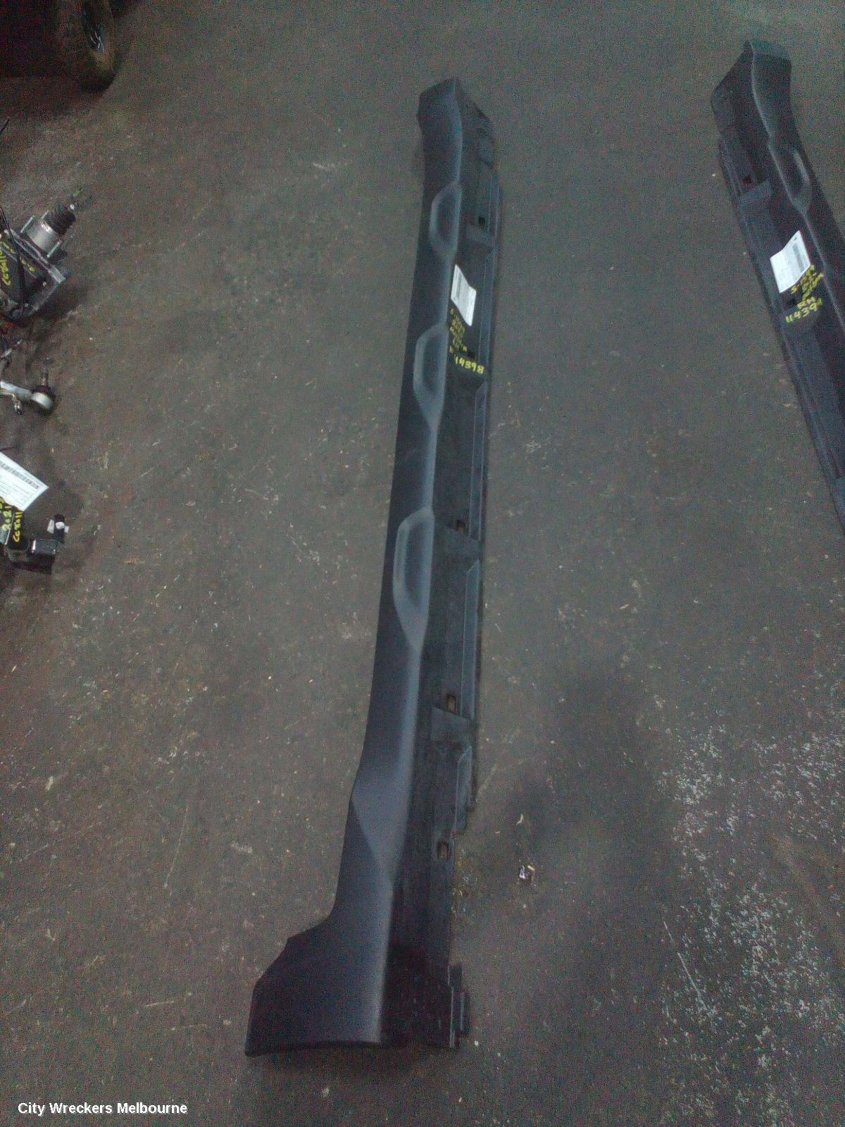 SUBARU OUTBACK SIDE STEP/SKIRT, 6TH GEN, LH SIDE, 08/2014 - 12/2020