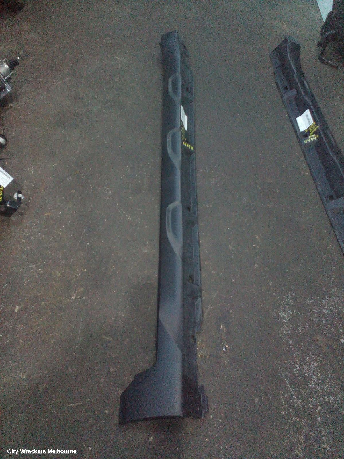 SUBARU OUTBACK SIDE STEP/SKIRT, 6TH GEN, LH SIDE, 08/2014 - 12/2020