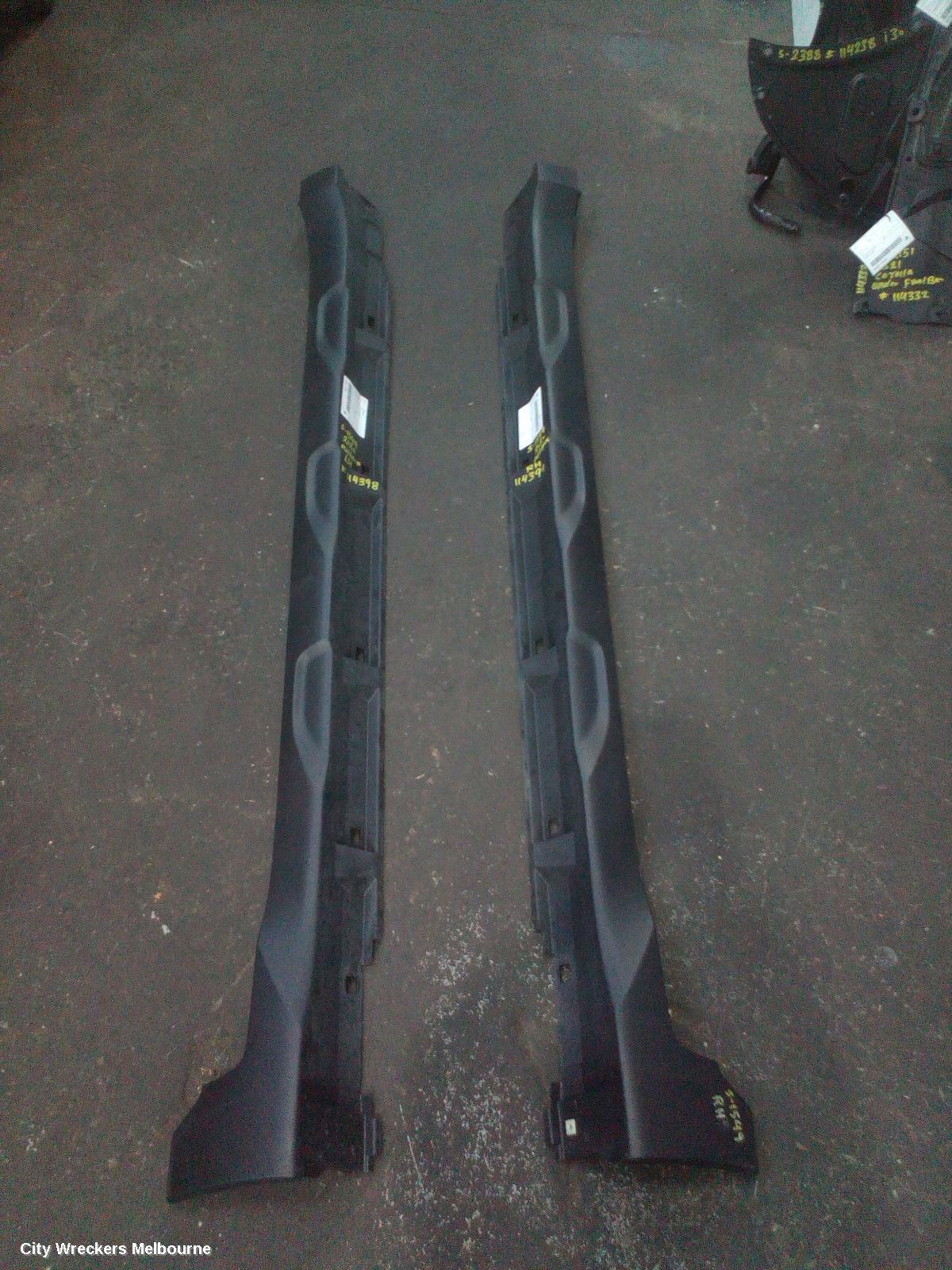 SUBARU OUTBACK SIDE STEP/SKIRT, 6TH GEN, RH SIDE, 08/2014 - 12/2020