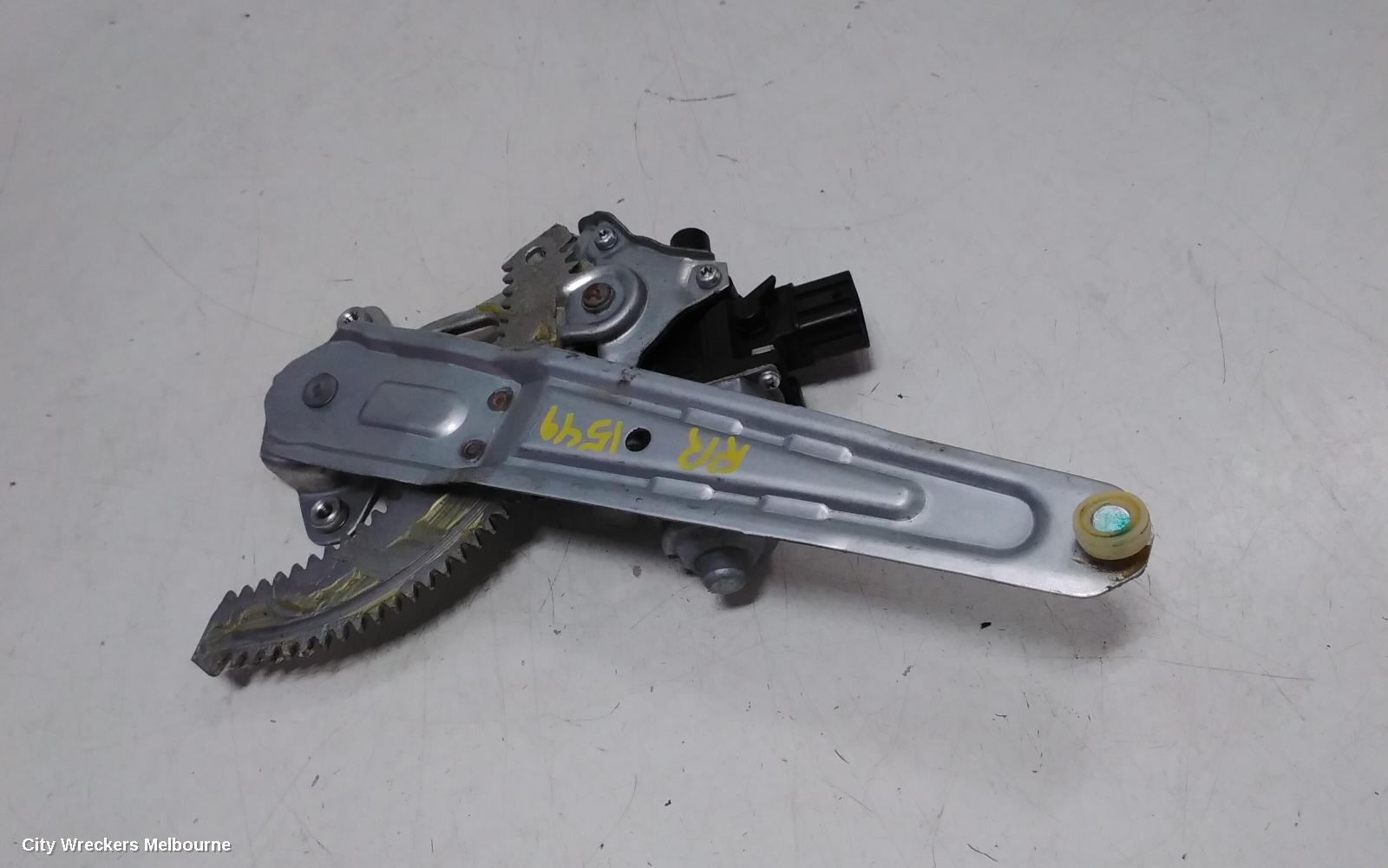 SUBARU OUTBACK RIGHT REAR WND REG/MOTOR, 6TH GEN, 08/2014 - 12/2020