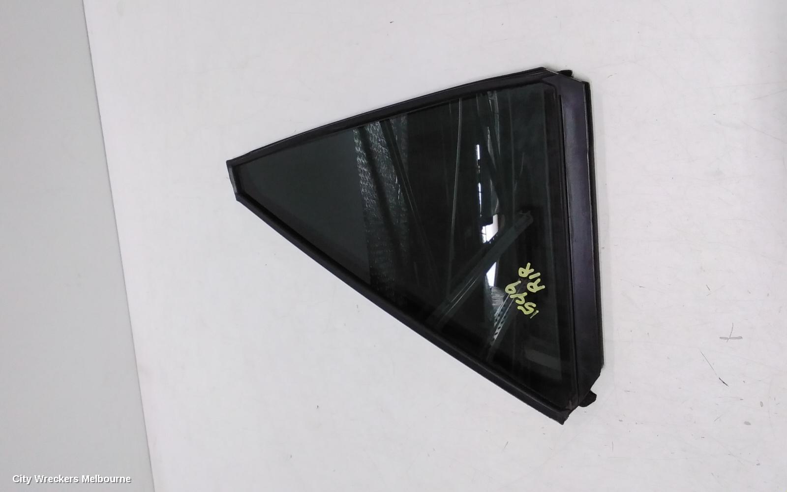 SUBARU OUTBACK RIGHT REAR 1/4 DOOR GLASS, 6TH GEN, 08/2014 - 12/2020