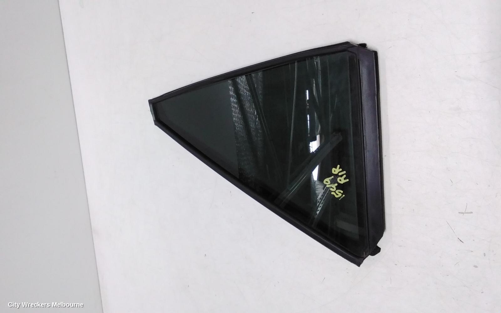 SUBARU OUTBACK RIGHT REAR 1/4 DOOR GLASS, 6TH GEN, 08/2014 - 12/2020