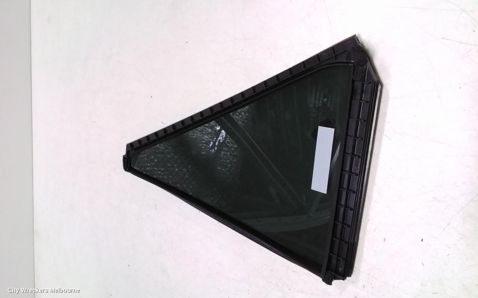 SUBARU OUTBACK RIGHT REAR 1/4 DOOR GLASS, 6TH GEN, 08/2014 - 12/2020