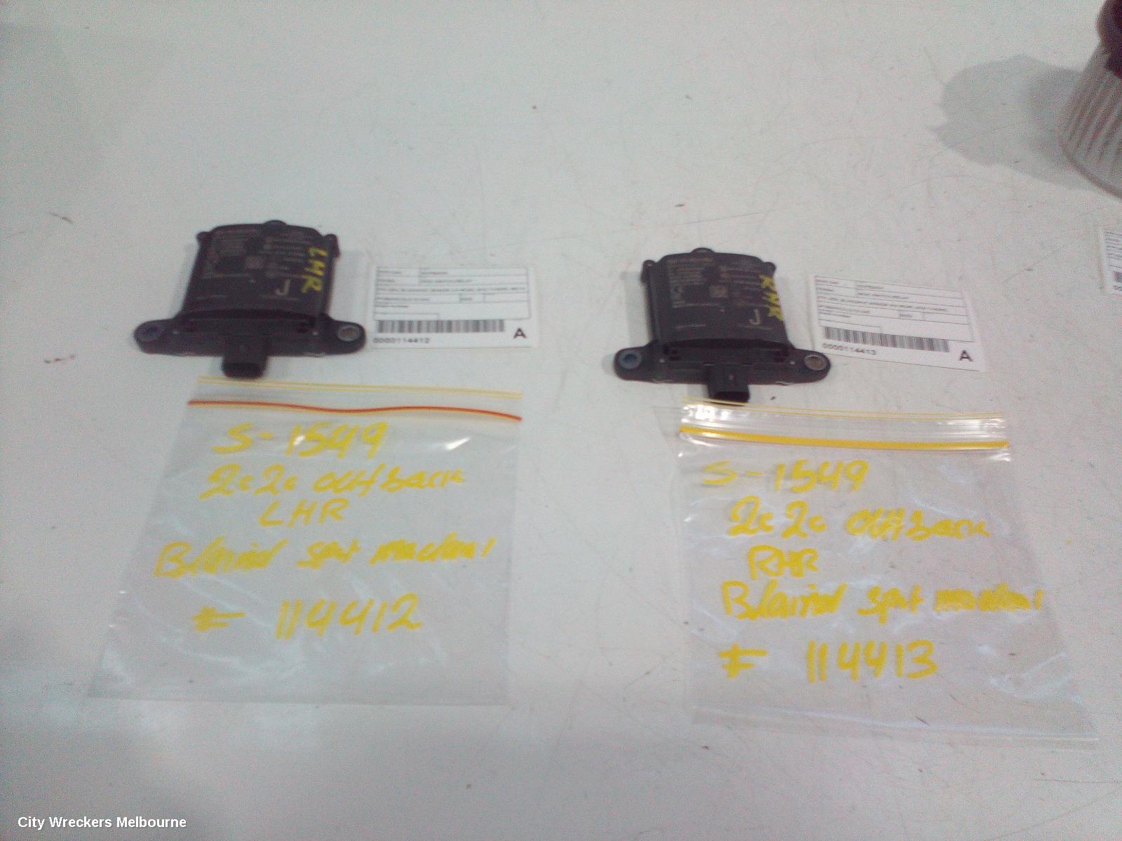 SUBARU OUTBACK REVERSE CAMERA, BLIND SPOT MONITOR SENSOR (LH REAR BEHIND BUMPER), 87611VA031, 6TH GEN, 08/2014 - 12/2020