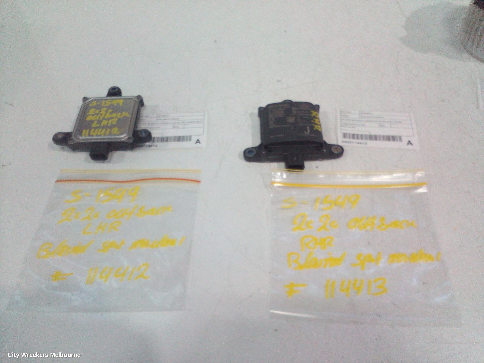 SUBARU OUTBACK REVERSE CAMERA, BLIND SPOT MONITOR SENSOR (RH REAR BEHIND BUMPER), 87611VA031, 6TH GEN, 08/2014 - 12/2020