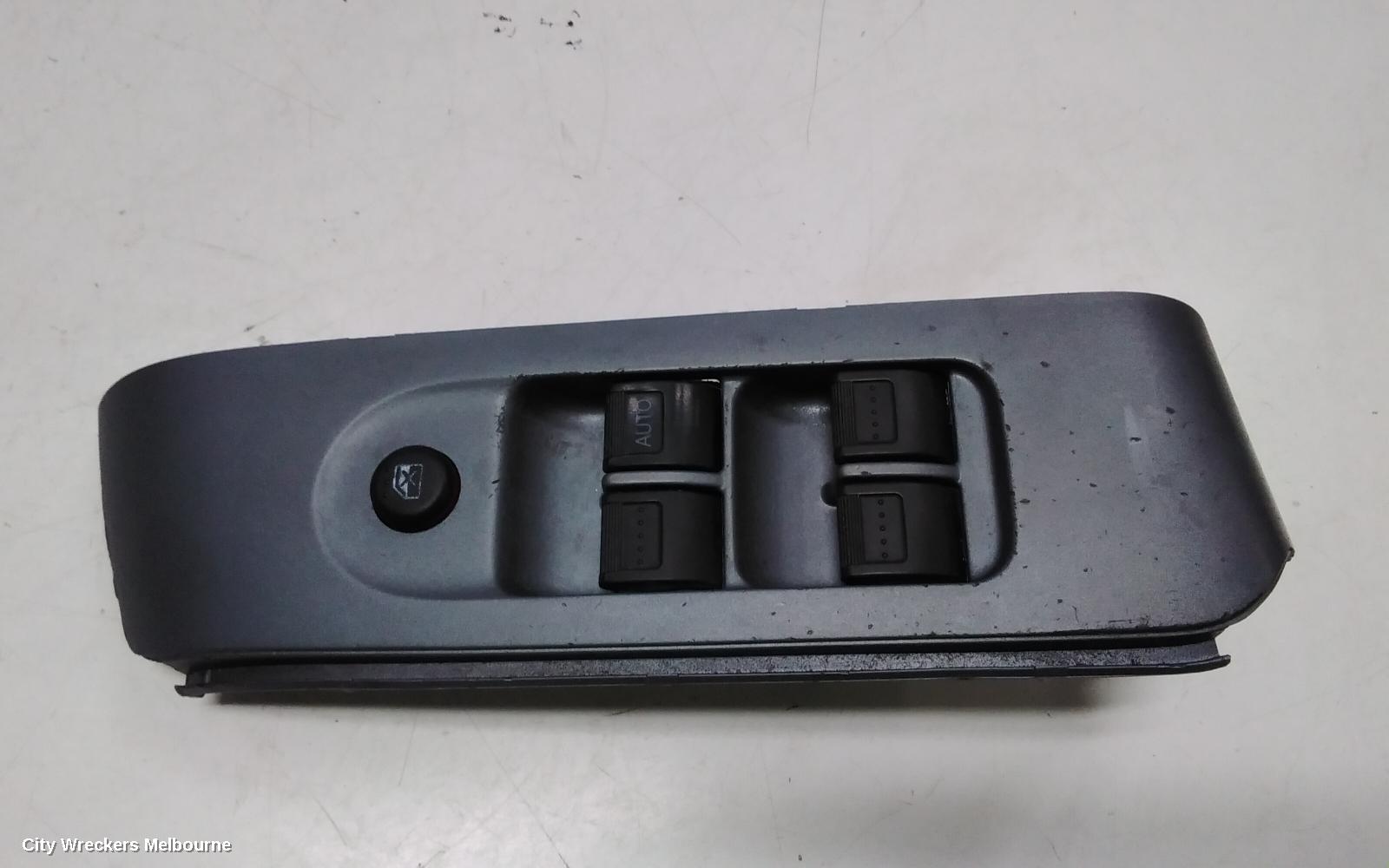 HONDA JAZZ PWR DR WIND SWITCH, RH FRONT (MASTER SWITCH), GD, 10/2002 - 09/2008