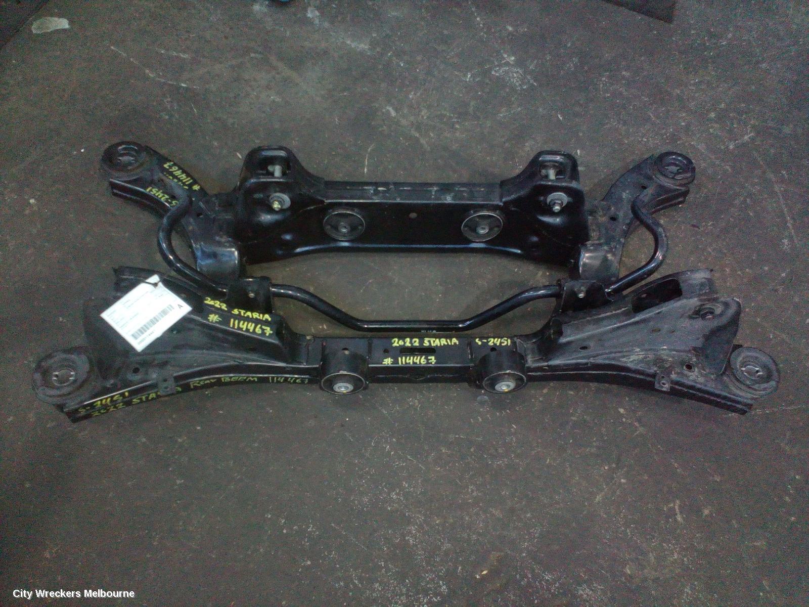 HYUNDAI STARIA R BEAM/CRADLE/XMEMBR, US4, 04/2021 ONWARDS