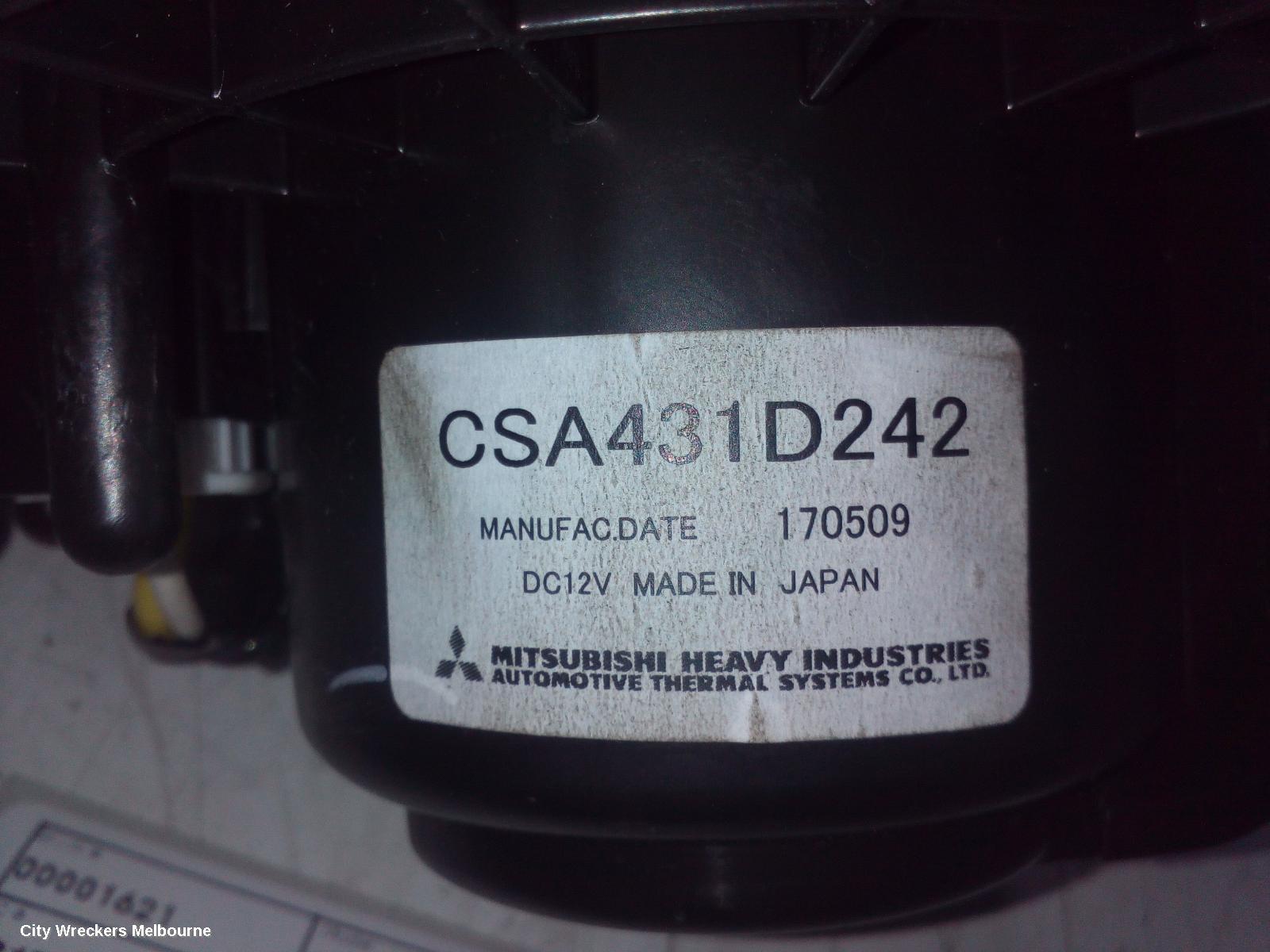 SUZUKI SWIFT HEATER FAN MOTOR, AZ, 04/2017 - 03/2025