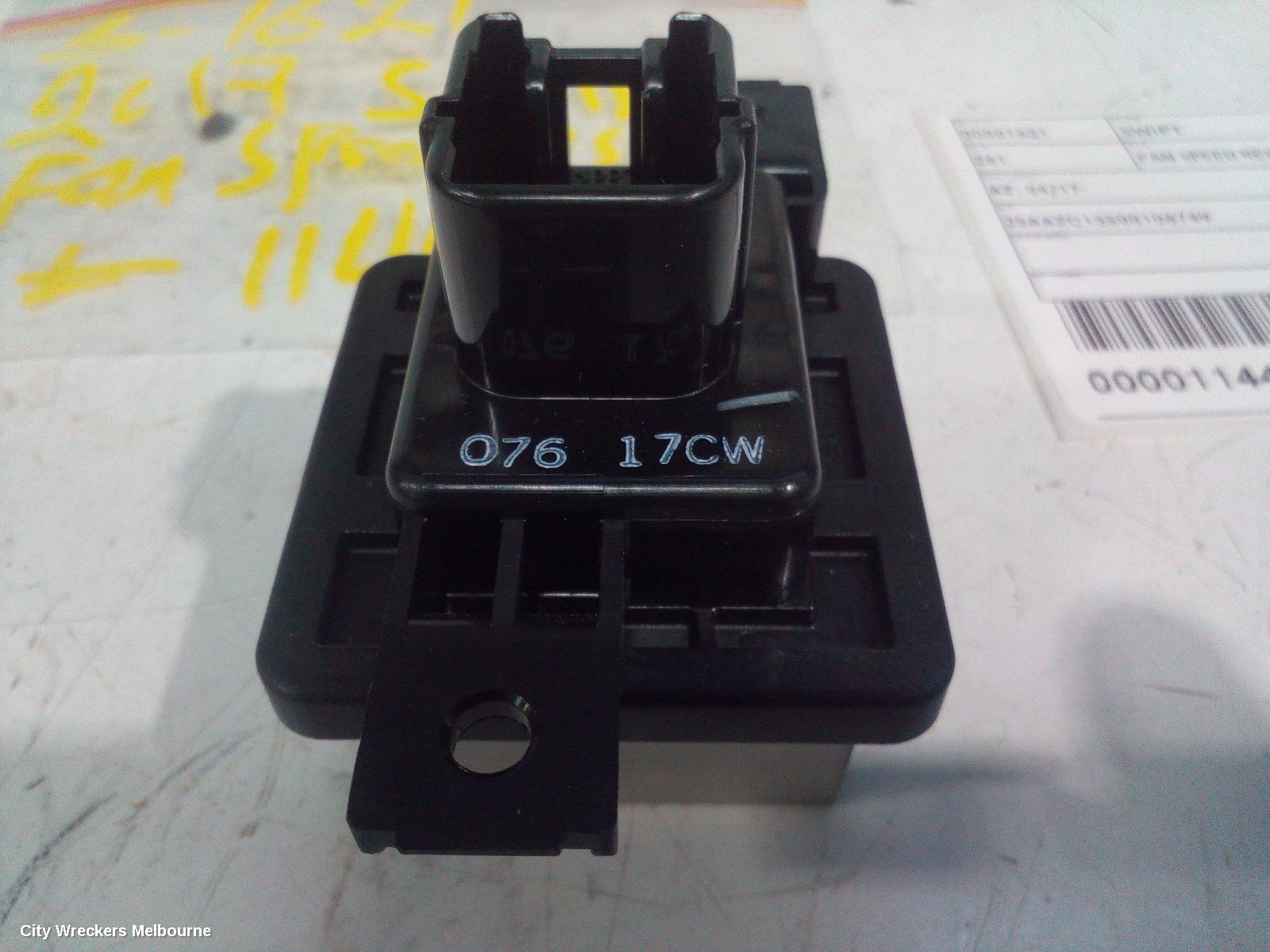SUZUKI SWIFT FAN SPEED RESISTOR, AZ, 04/2017 - 03/2025