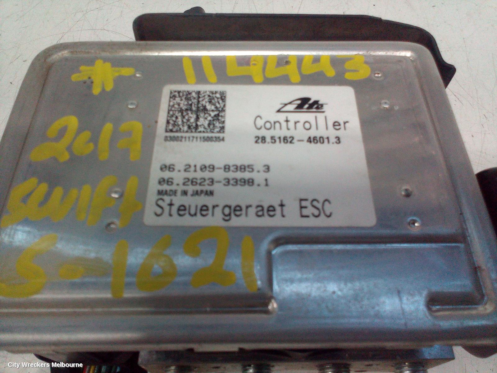 SUZUKI SWIFT ABS PUMP/MODULATOR, P/N 5611068RB, AZ, 04/2017 ONWARDS
