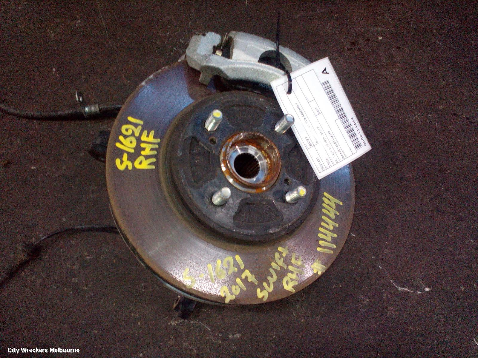 SUZUKI SWIFT RIGHT FRONT HUB ASSEMBLY, AZ, 1.0/1.2, PETROL, 04/2017 ONWARDS