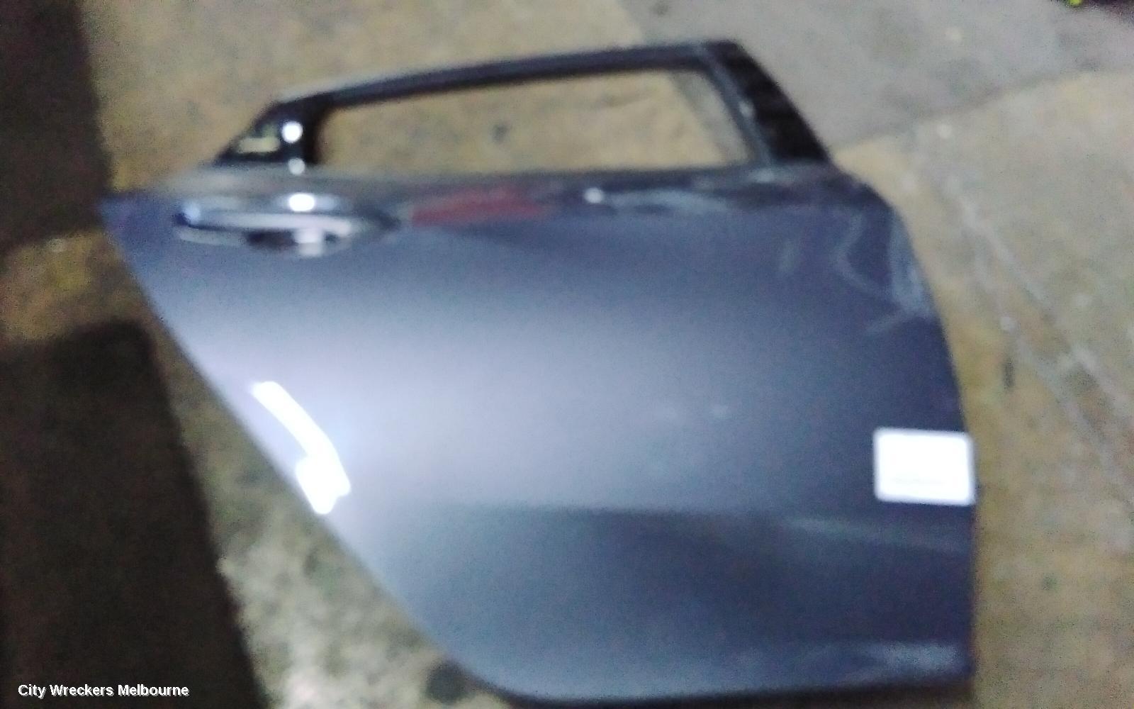 HONDA CIVIC RIGHT REAR DOOR, 10TH GEN, HATCH, VTI/VTI-S/VTI-L/RS/VTI-LX, 02/2017 - 08/2021