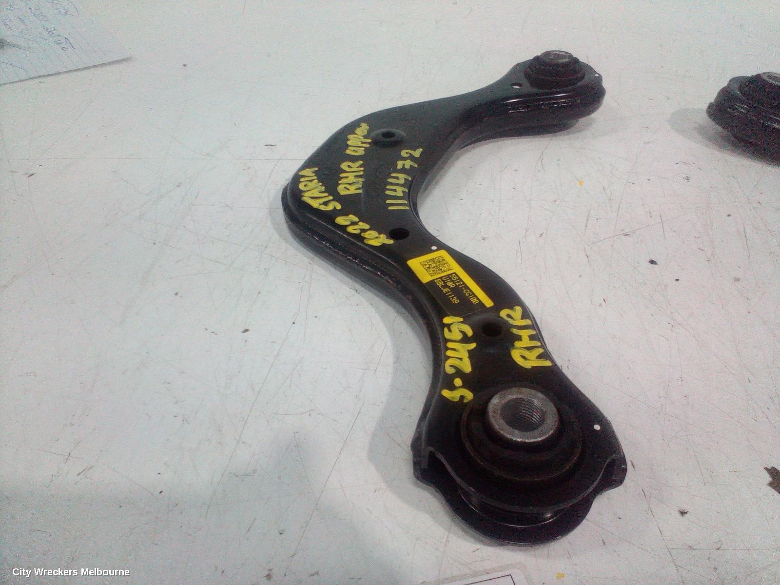 HYUNDAI STARIA RIGHT REAR TRAILING ARM, US4, UPPER FRONT CONTROL ARM, 04/2021 ONWARDS