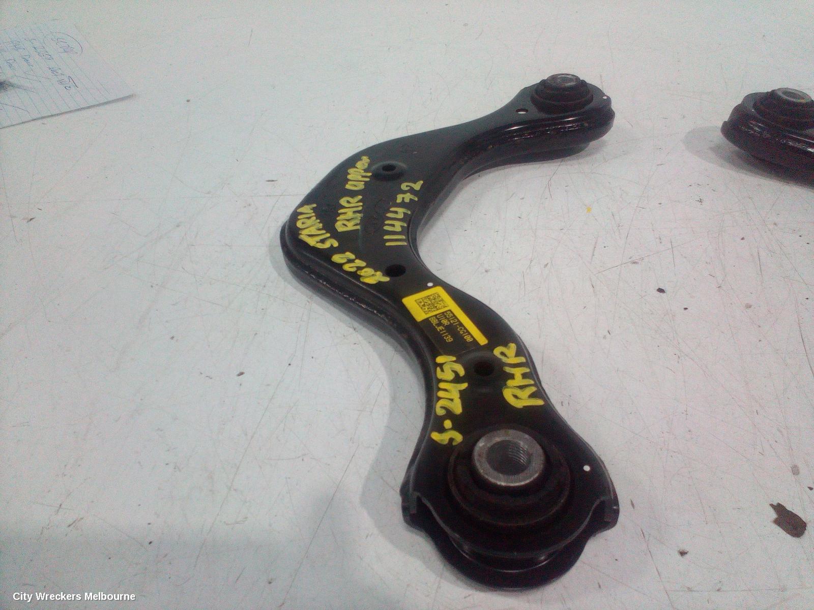HYUNDAI STARIA RIGHT REAR TRAILING ARM, US4, UPPER FRONT CONTROL ARM, 04/2021 ONWARDS