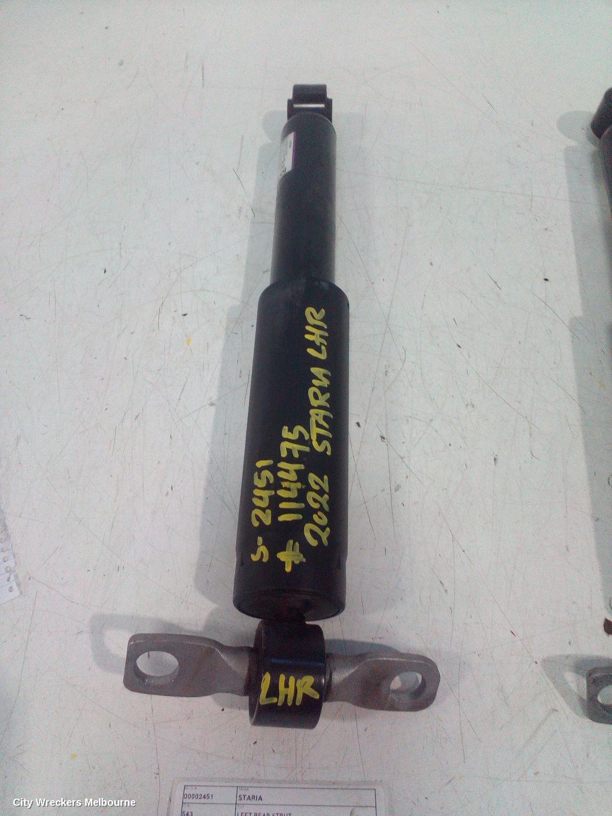 HYUNDAI STARIA LEFT REAR STRUT, US4, 04/2021 ONWARDS