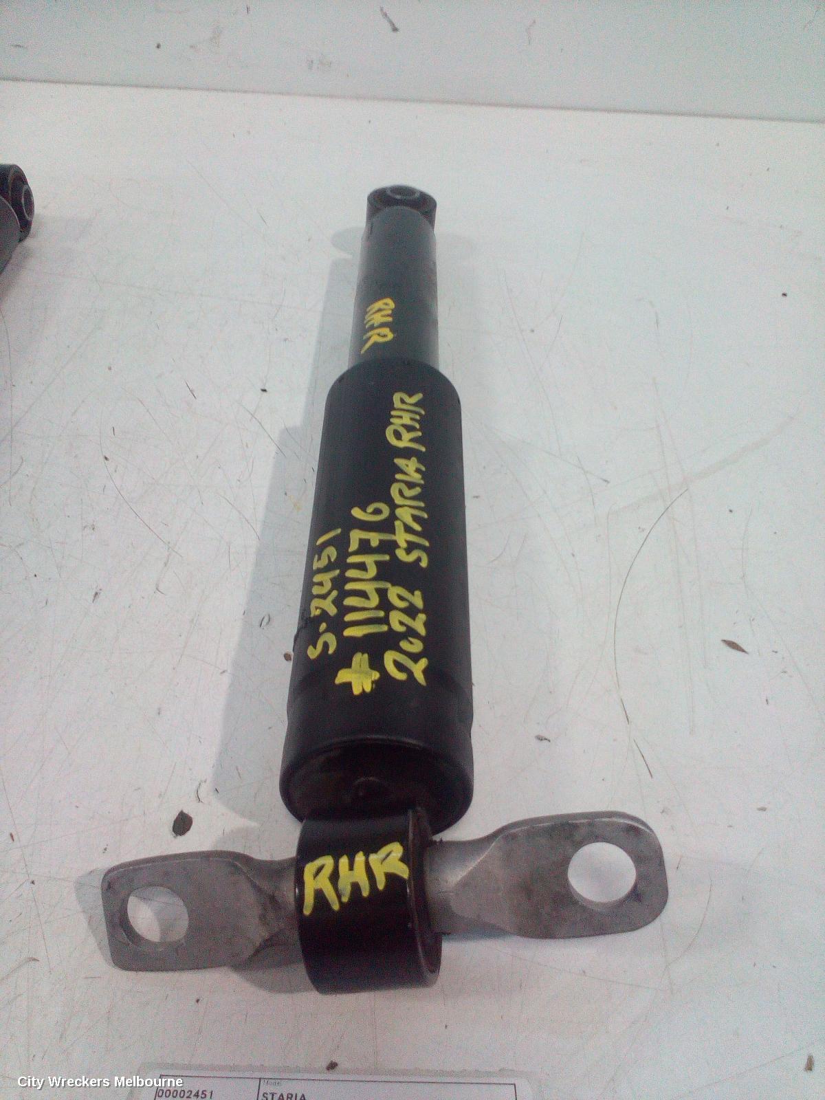 HYUNDAI STARIA RIGHT REAR STRUT, US4, 04/2021 ONWARDS