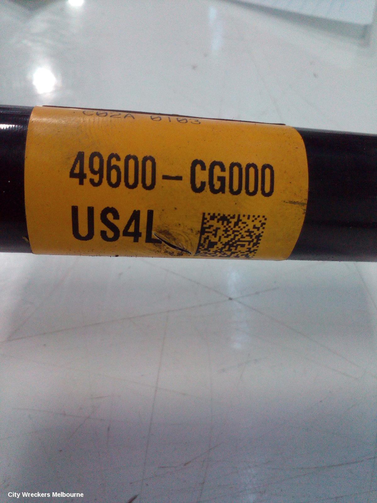 HYUNDAI STARIA LEFT DRIVESHAFT, REAR, US4, 4WD, 04/2021 ONWARDS