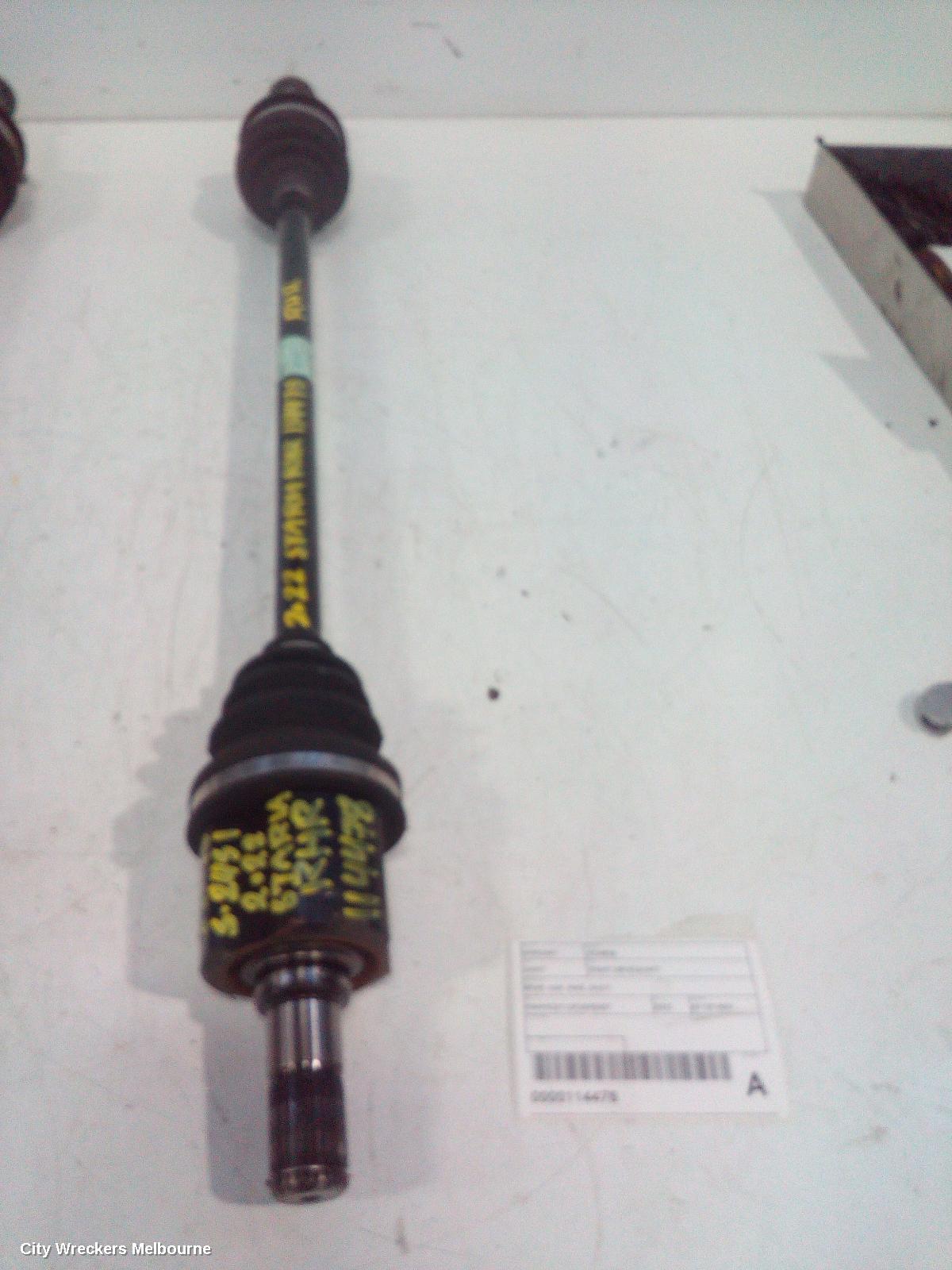 HYUNDAI STARIA RIGHT DRIVESHAFT, REAR, US4, 4WD, 04/2021 ONWARDS