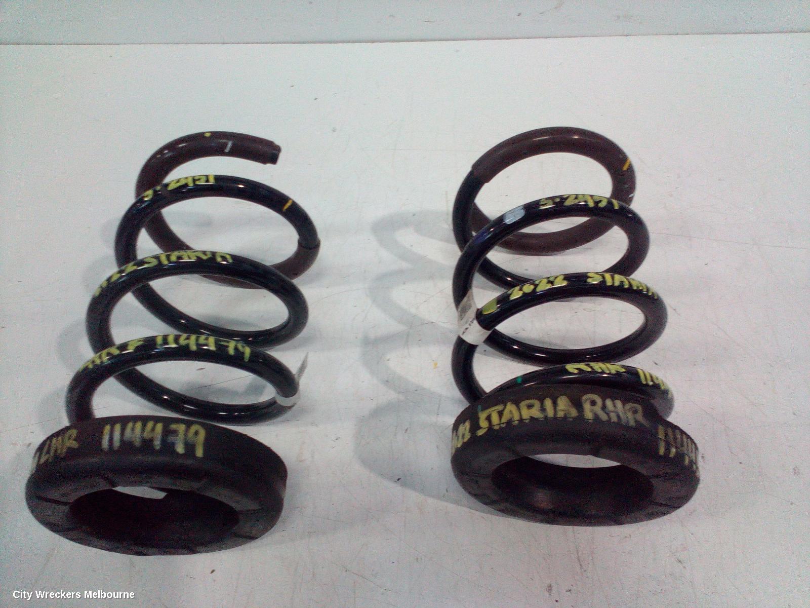 HYUNDAI STARIA FRONT COIL SPRING, US4, 04/2021 ONWARDS