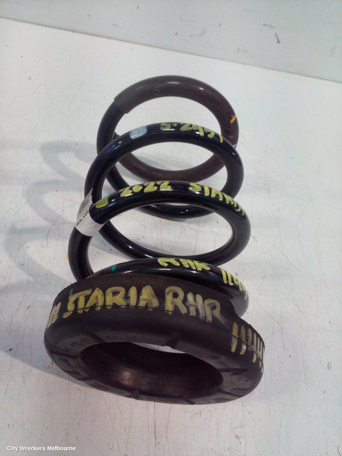 HYUNDAI STARIA FRONT COIL SPRING, US4, 04/2021 ONWARDS