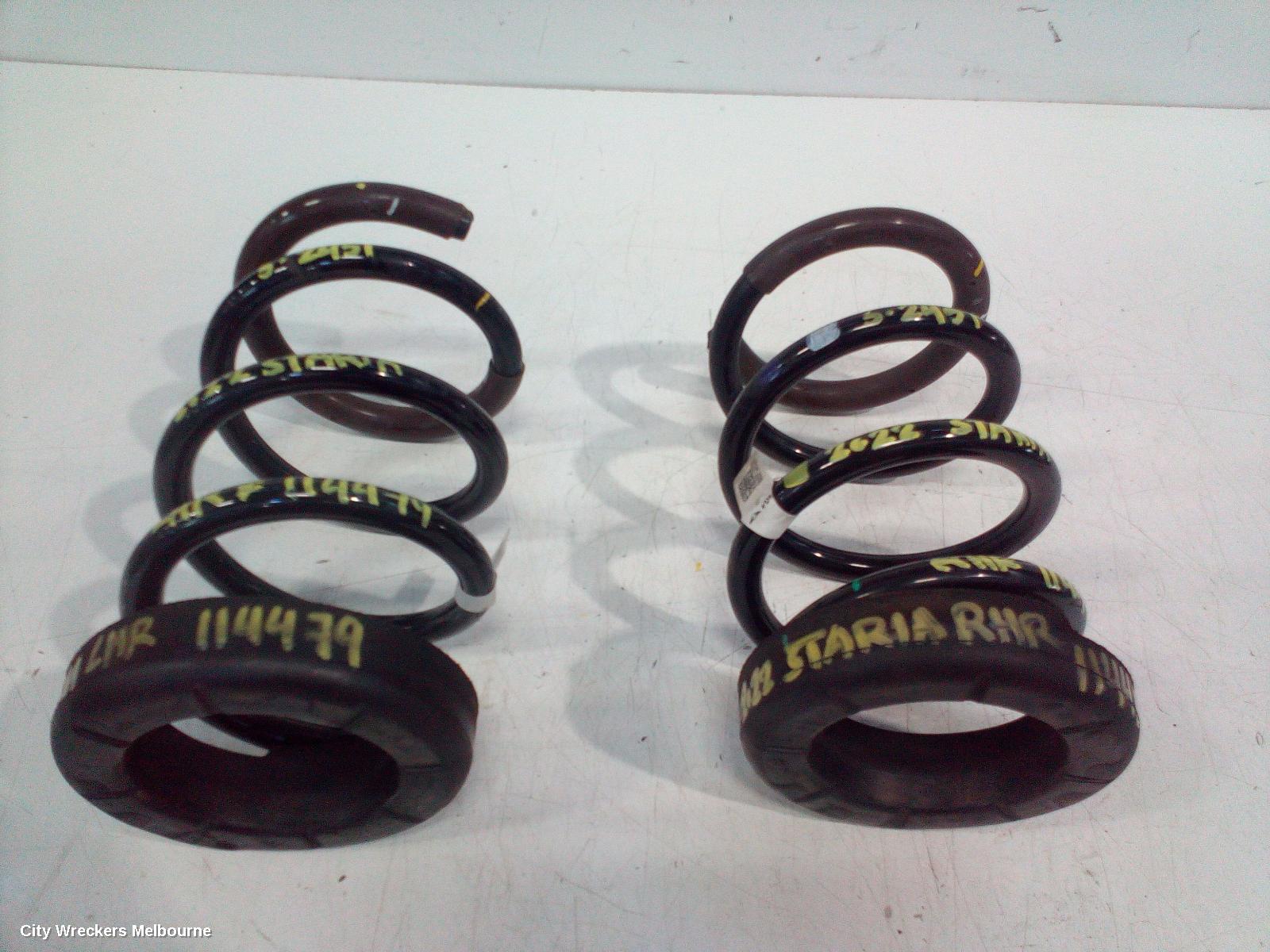 HYUNDAI STARIA FRONT COIL SPRING, US4, 04/2021 ONWARDS