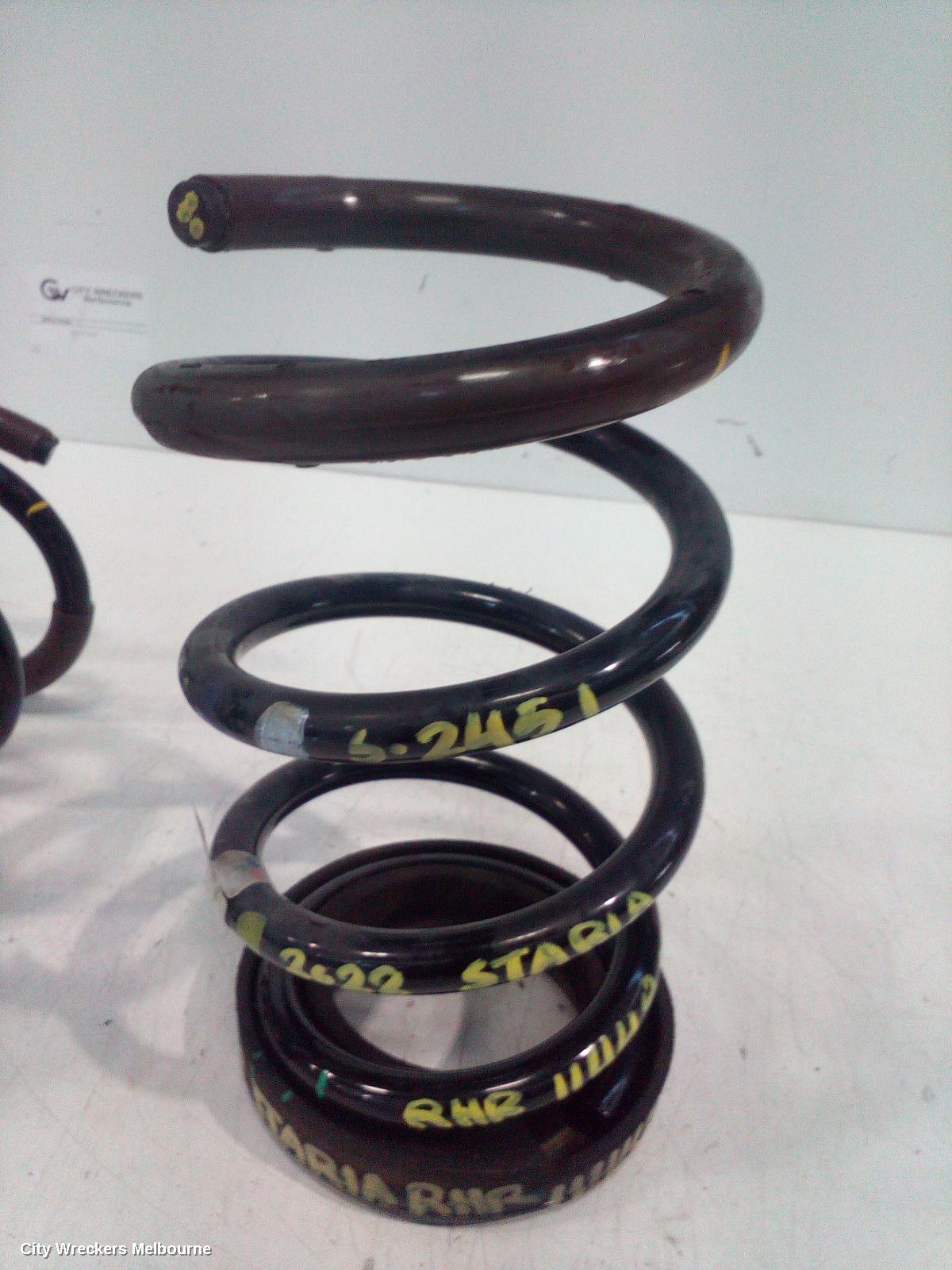 HYUNDAI STARIA FRONT COIL SPRING, US4, 04/2021 ONWARDS