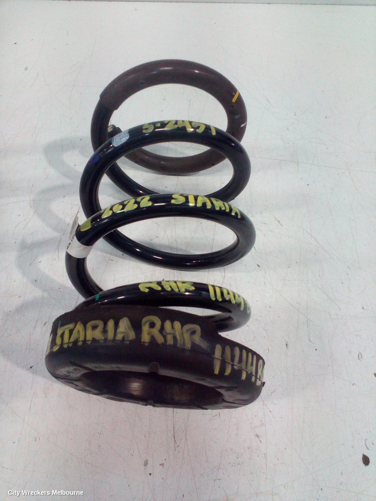 HYUNDAI STARIA FRONT COIL SPRING, US4, 04/2021 ONWARDS